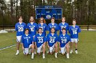 MLAX Team Photo  Wheaton College Men's Lacrosse Team Photo 2022. - Photo by Keith Nordstrom : Wheaton, Lacrosse, LAX, UNE